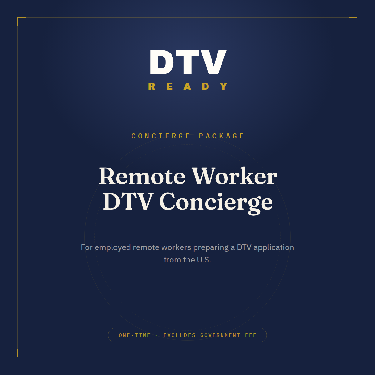 Remote Worker DTV Concierge