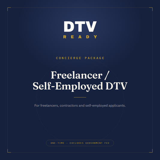 Freelancer / Self-Employed DTV
