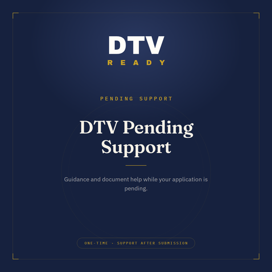 DTV Pending Support